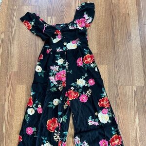 Fit and Flare Flutter Jumpsuit